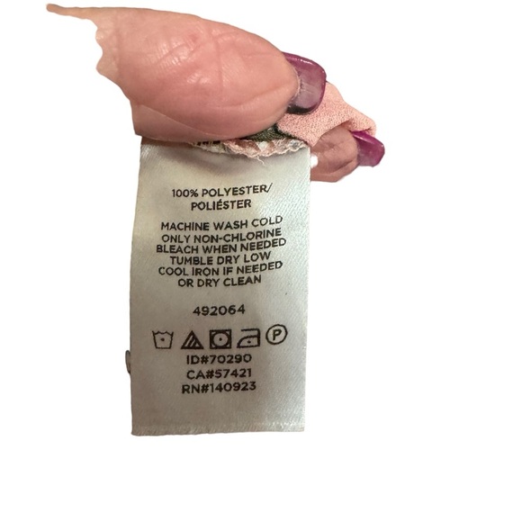 LOFT - Gray Tshirt - tulip sleeves - sparkle detail on fabric - Size L - Picture 6 of 8